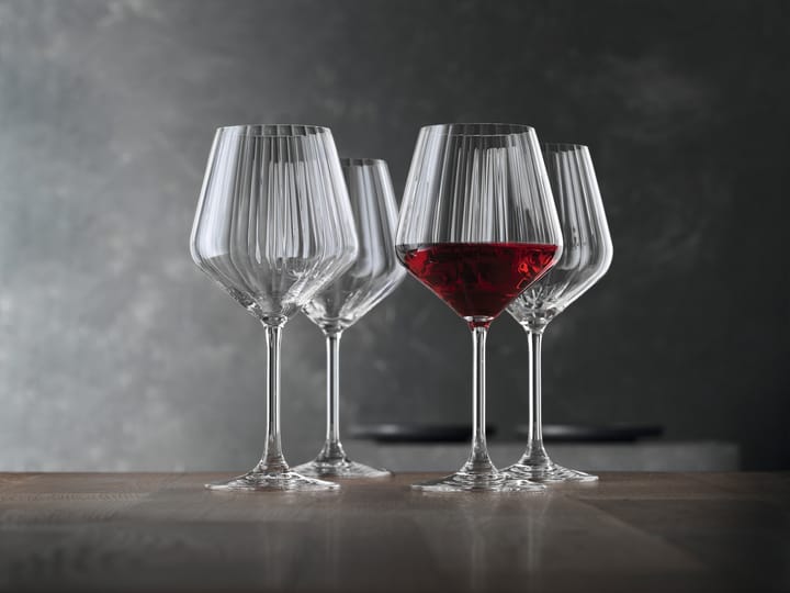 LifeStyle Burgundy red 红酒杯 64 cl 四件套装, 透明 Spiegelau