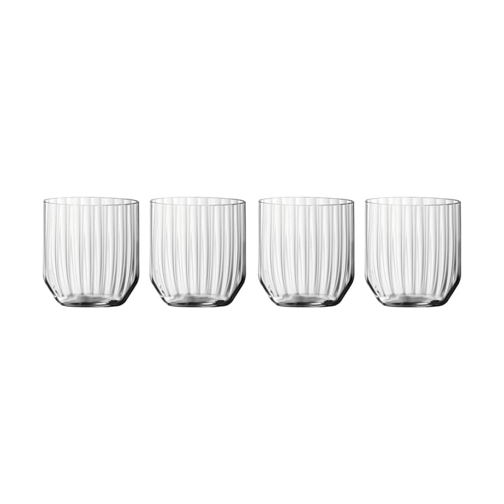 Linear whiskey tumbler 34.5 cl 玻璃 四件套装 - 透明 - Spiegelau
