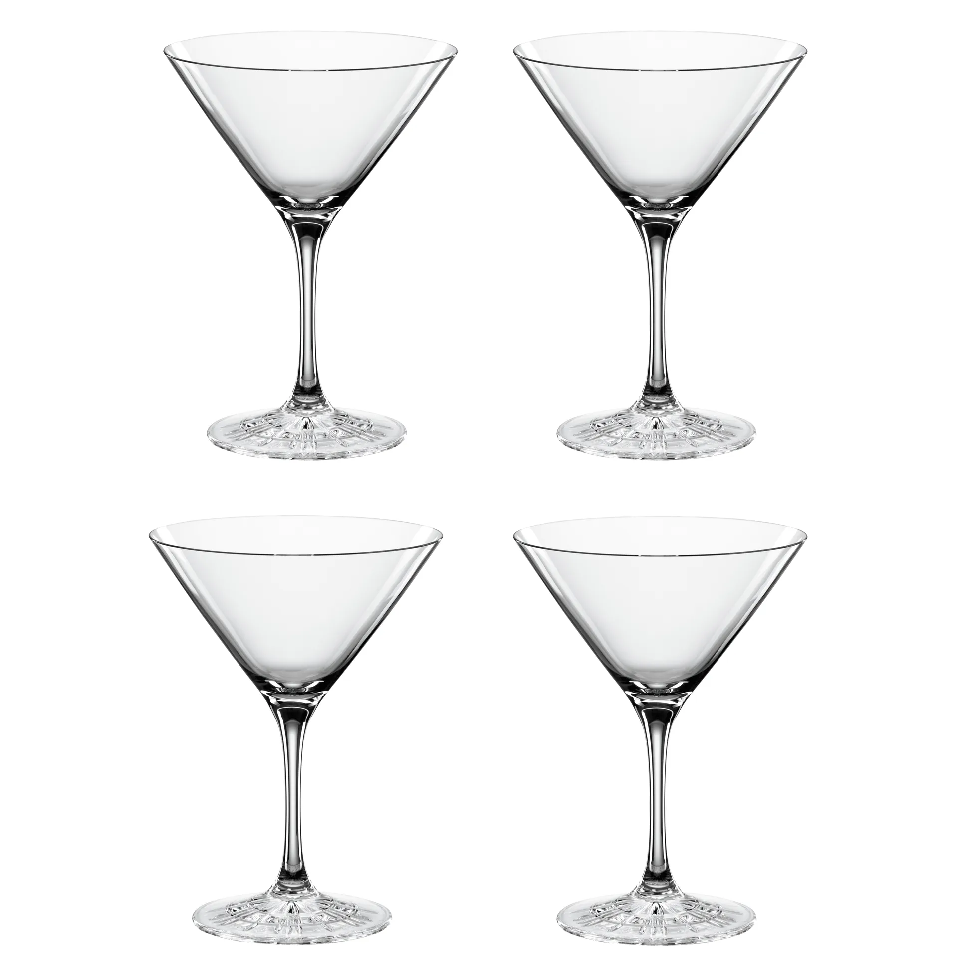 Perfect Serve Cocktail glass 17cl . 四件套装, clear Spiegelau