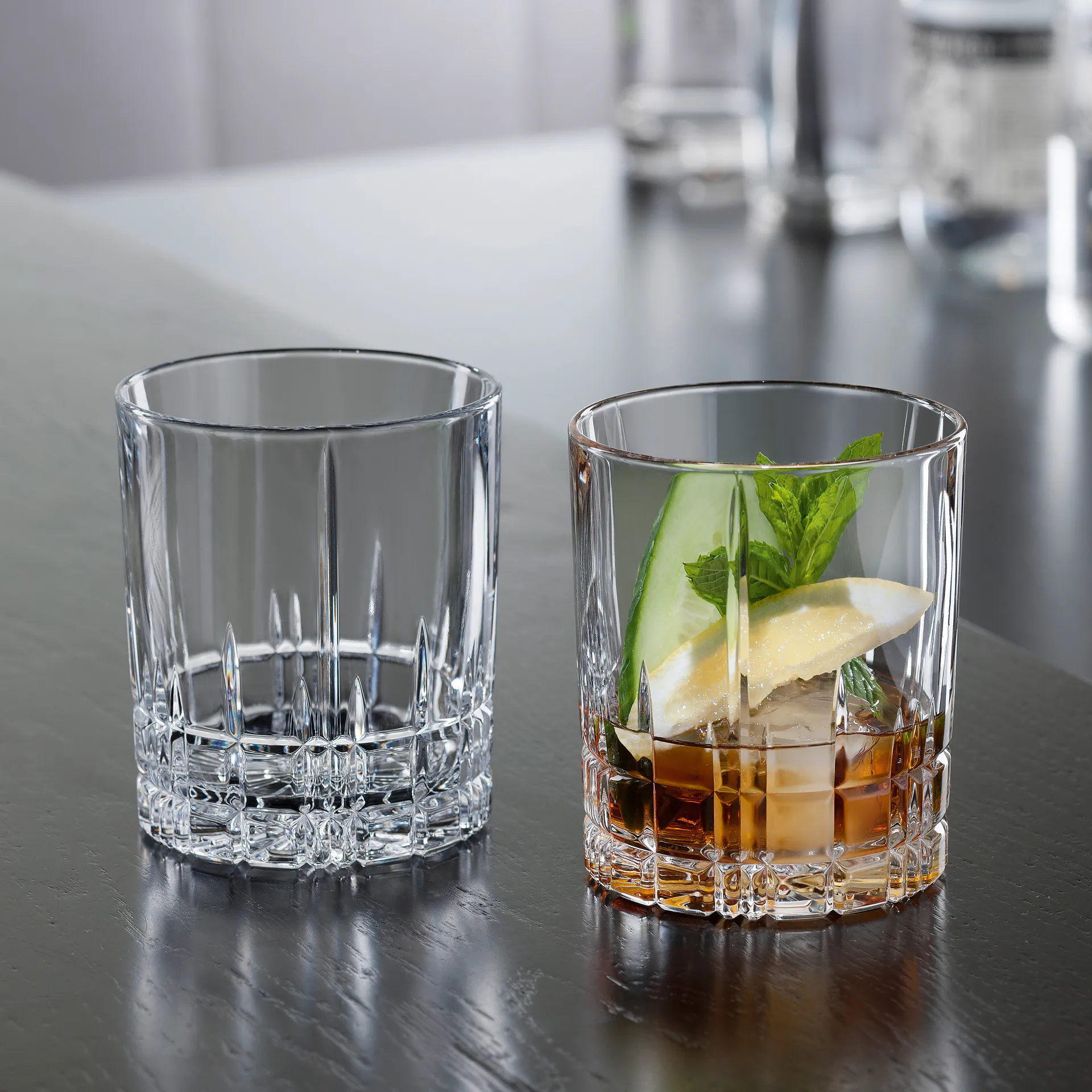Perfect Serve Whisky glass DOF 37cl . 四件套装, clear Spiegelau