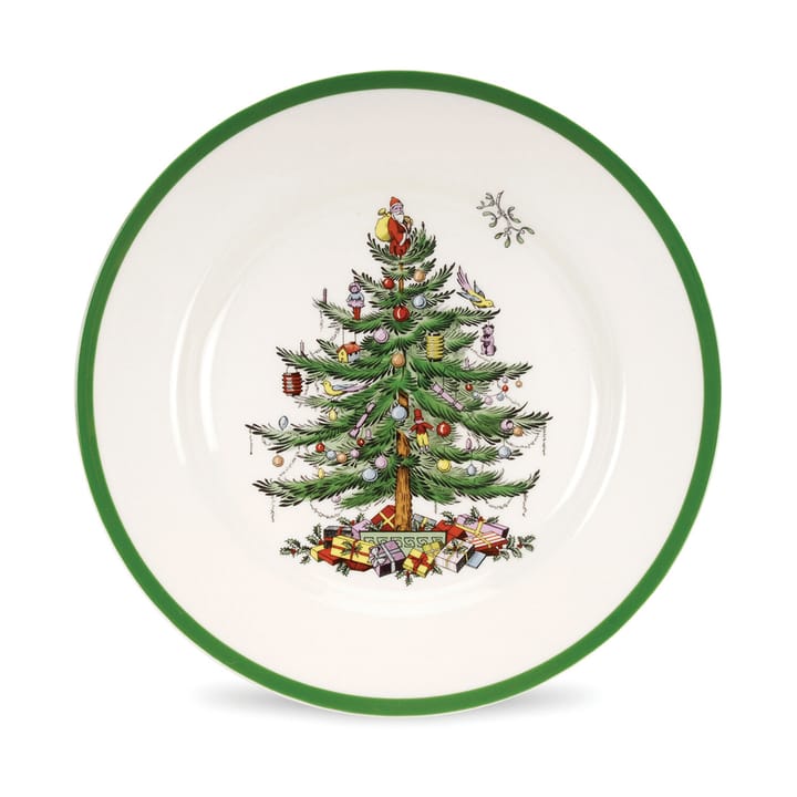 圣诞树 盘子 Ø27 cm, 白色-绿色-红色 Spode