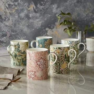 Apple 马克杯 350ml - 茜草红 - Spode