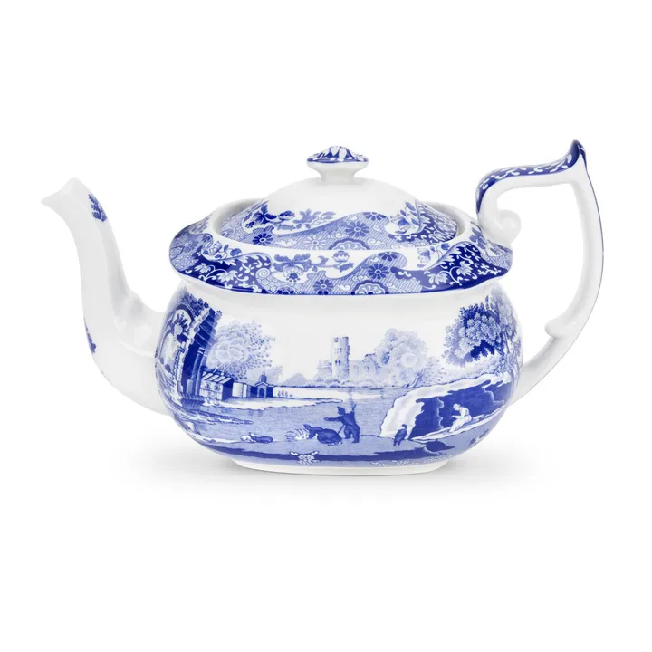 Blue Italian 茶壶 - 1.1升_2品脱 - Spode