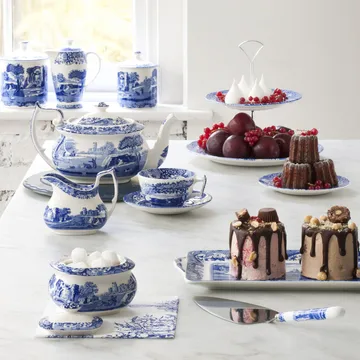 Blue Italian茶杯带碟 - 200ml_7盎司 - Spode