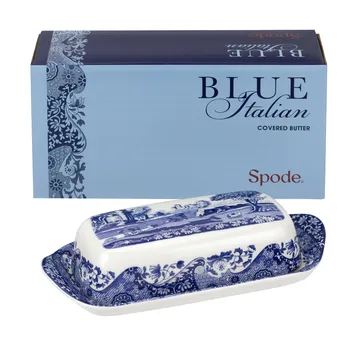 Blue Italian 黄油碟 - 20x10cm_8x4英寸 - Spode