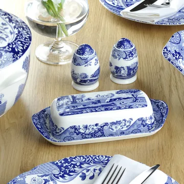 Blue Italian 黄油碟 - 20x10cm_8x4英寸 - Spode