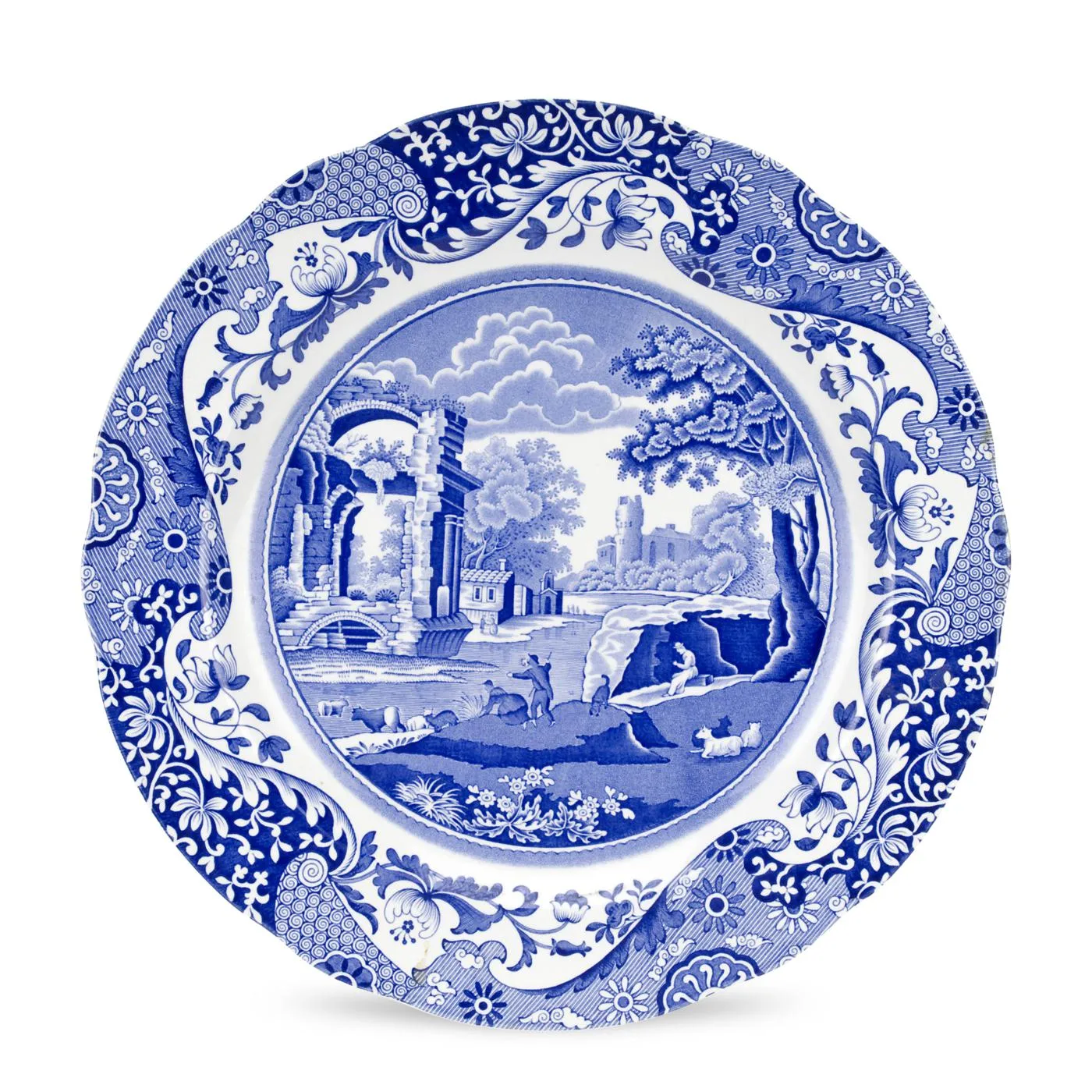 Blue Italian自助餐盘, 30cm_12英寸 Spode