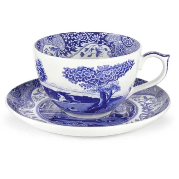 Blue Italian Jumbo 杯子和碟  - 56 cl/ 20 oz - Spode