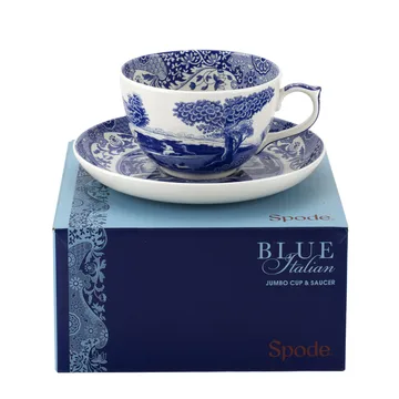 Blue Italian Jumbo 杯子和碟  - 56 cl/ 20 oz - Spode