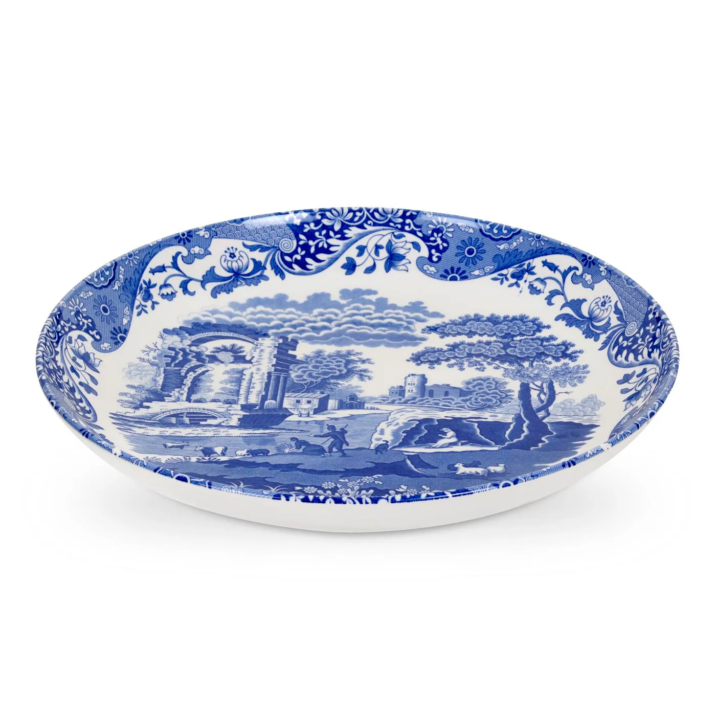 Blue Italian pasta 碗  , 30 cm/ 12 inch Spode