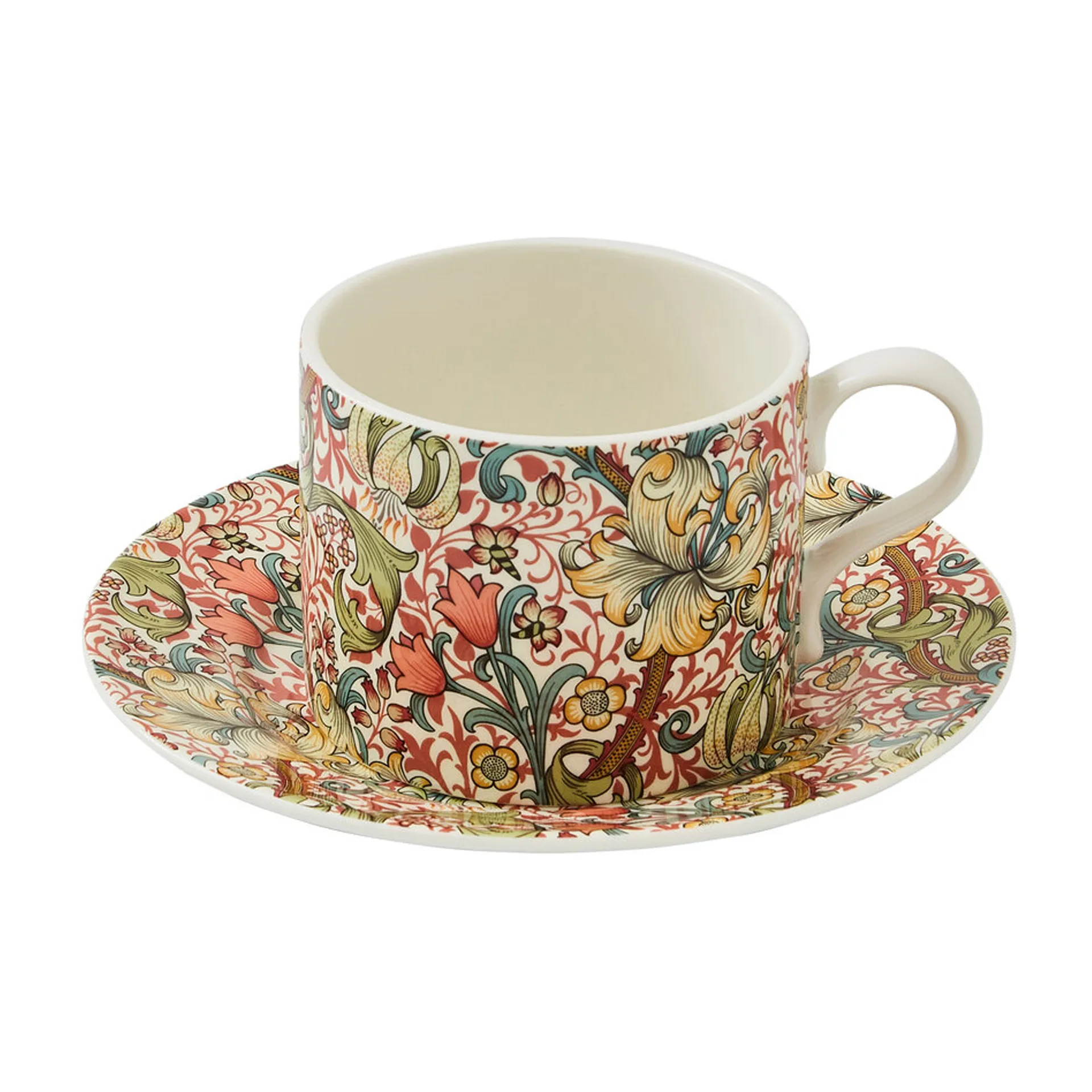 Golden Lily 茶杯配碟280ml, 多色 Spode