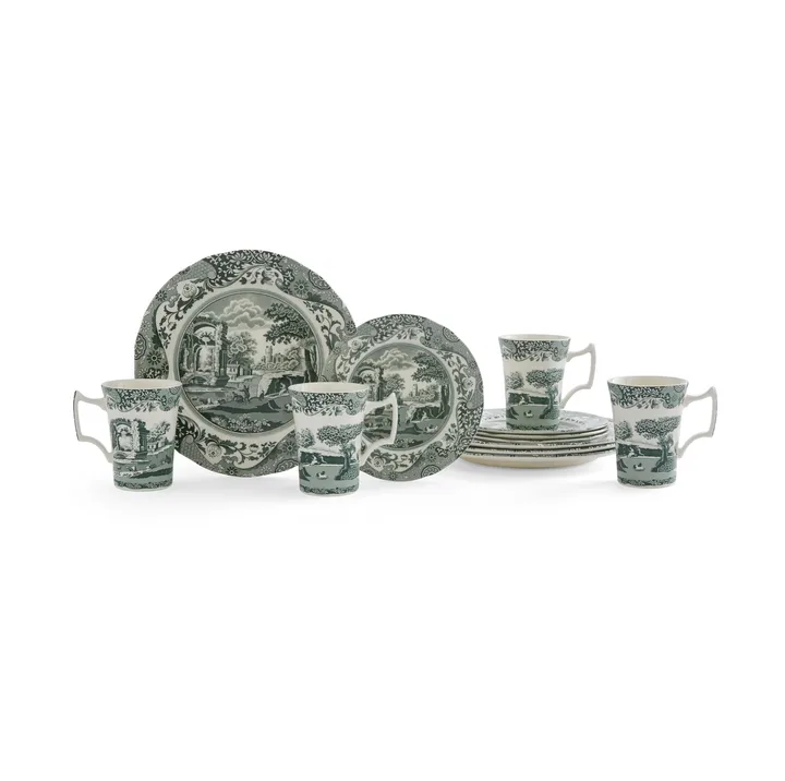 Heritage 绿色意大利餐具套装 - 绿色_12件装 - Spode