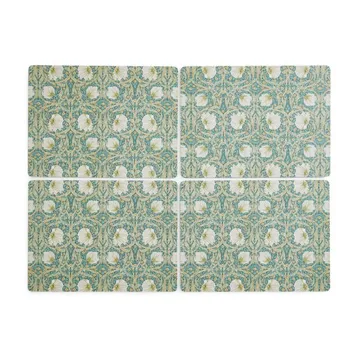 Pimpernel 餐垫 30x40cm 四件装 - 绿色 - Spode