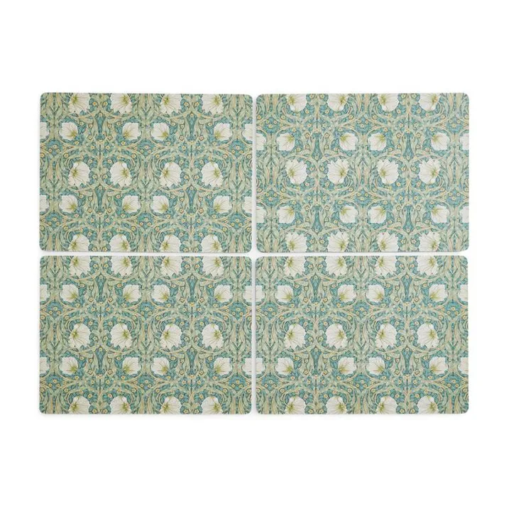 Pimpernel 餐垫 30x40cm 四件装 - 绿色 - Spode