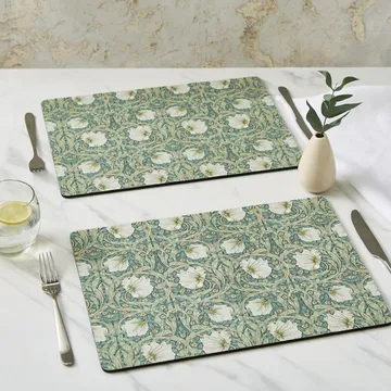 Pimpernel 餐垫 30x40cm 四件装 - 绿色 - Spode