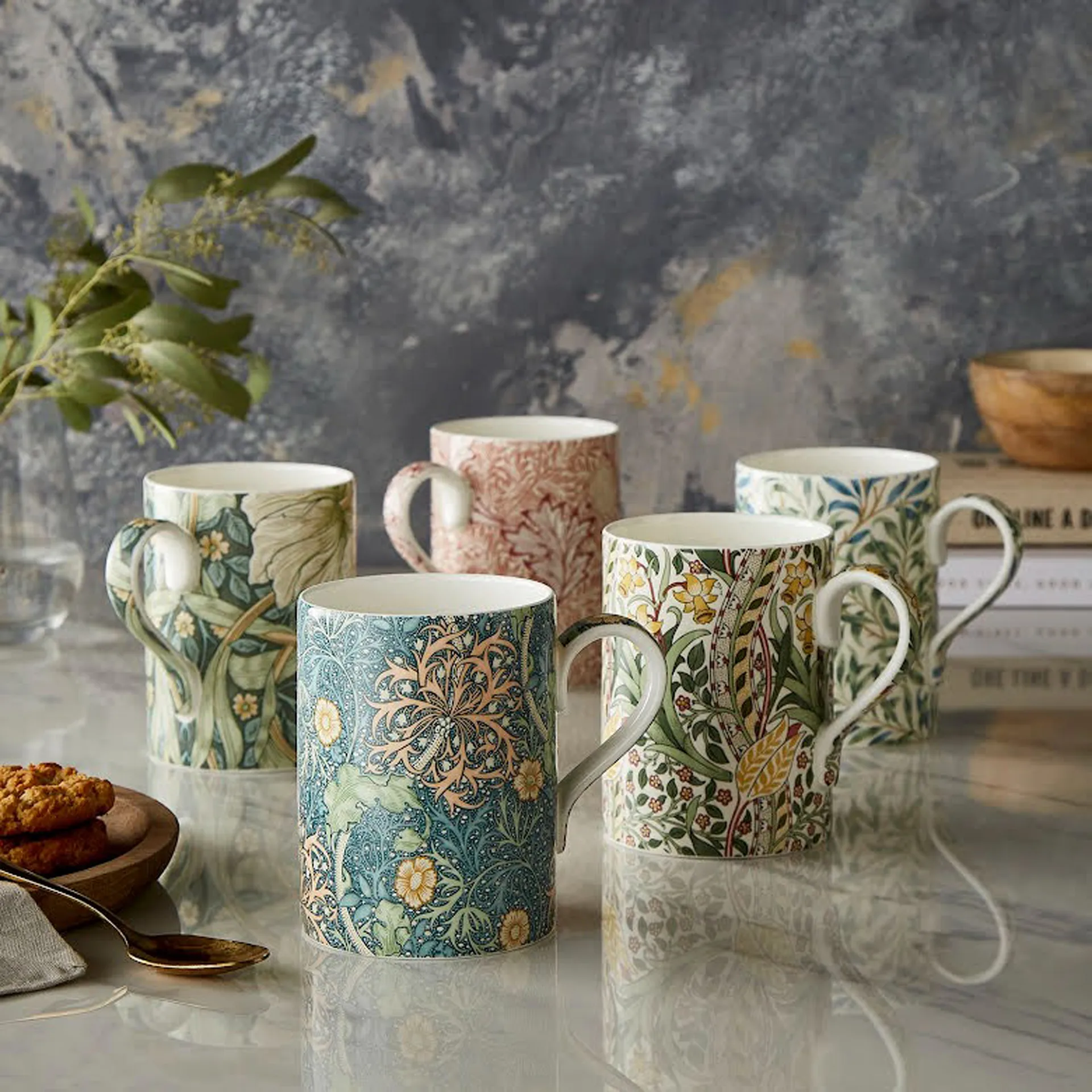 Seaweed 马克杯 350ml, 海玻璃色 Spode