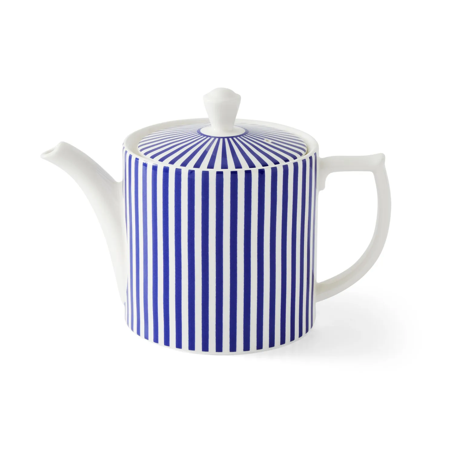 Steccato 茶壶 1.1升, 蓝色_白色 Spode