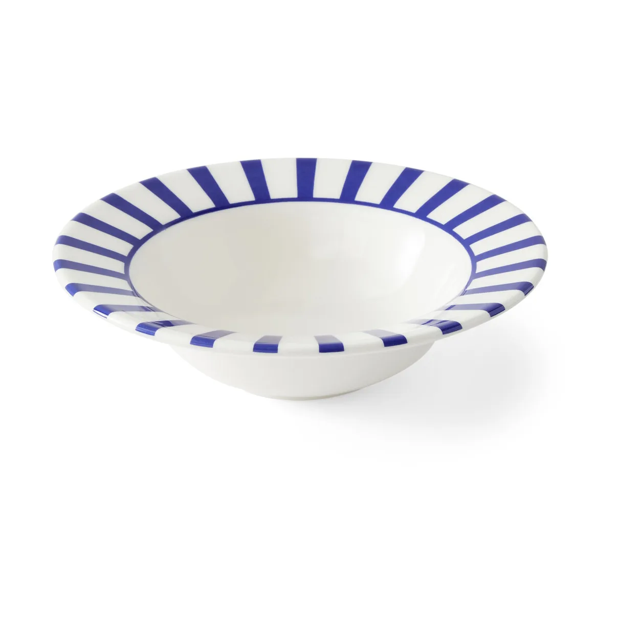 Steccato 早餐碗 Ø19cm, 蓝色_白色 Spode