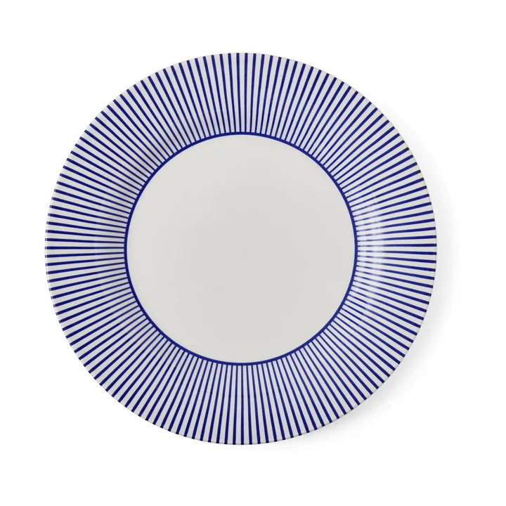 Steccato 餐盘 Ø28cm - 蓝色_白色 - Spode