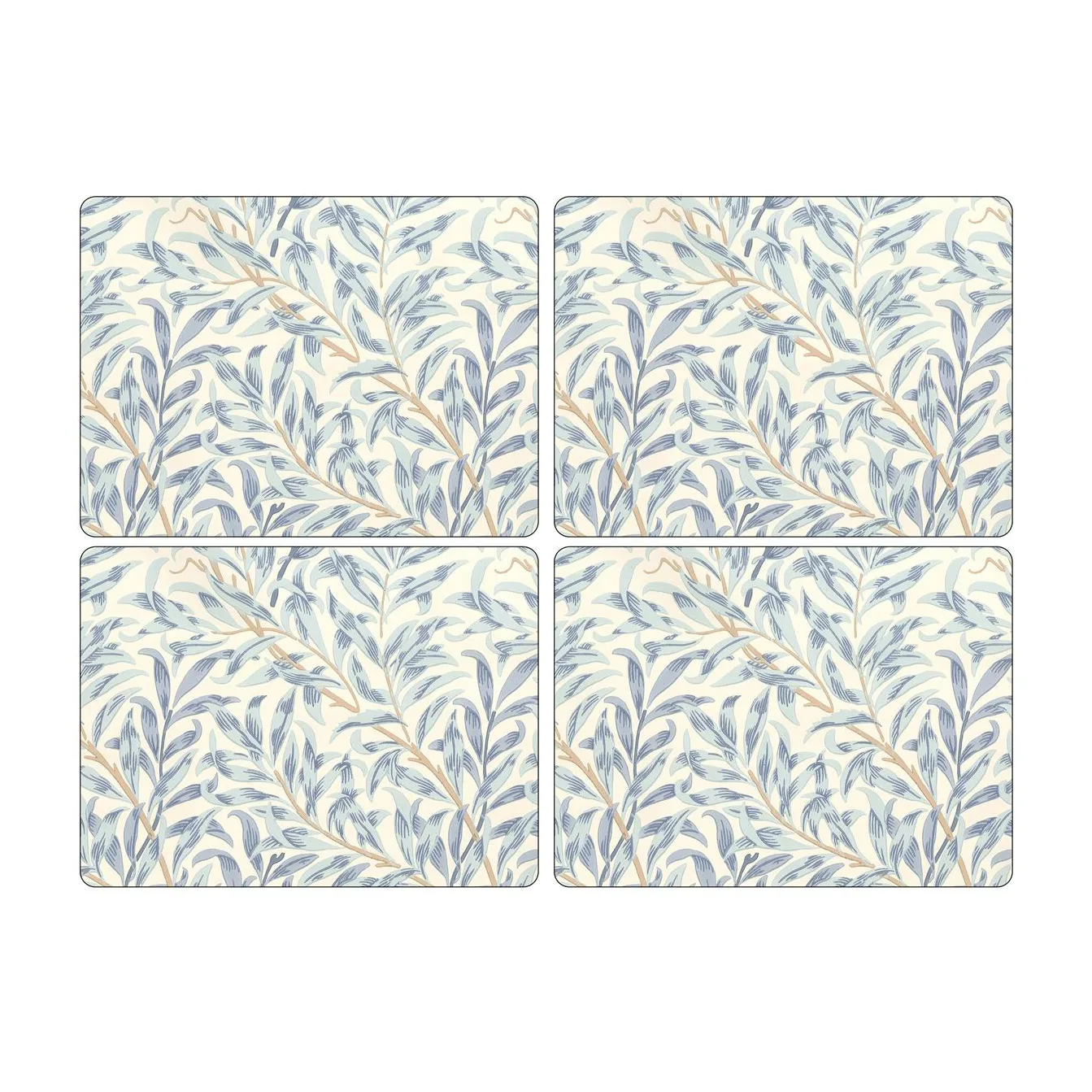 Willow Bough 餐垫 30x40cm 四件装, 蓝色 Spode
