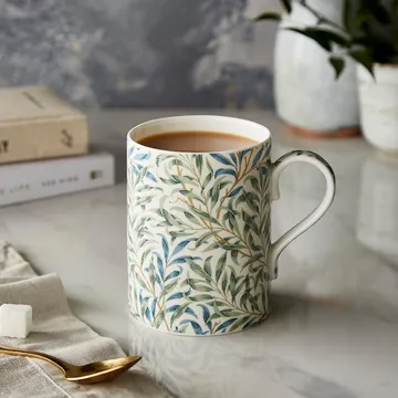Willow Bough 马克杯 350ml - 女贞绿_石板灰 - Spode