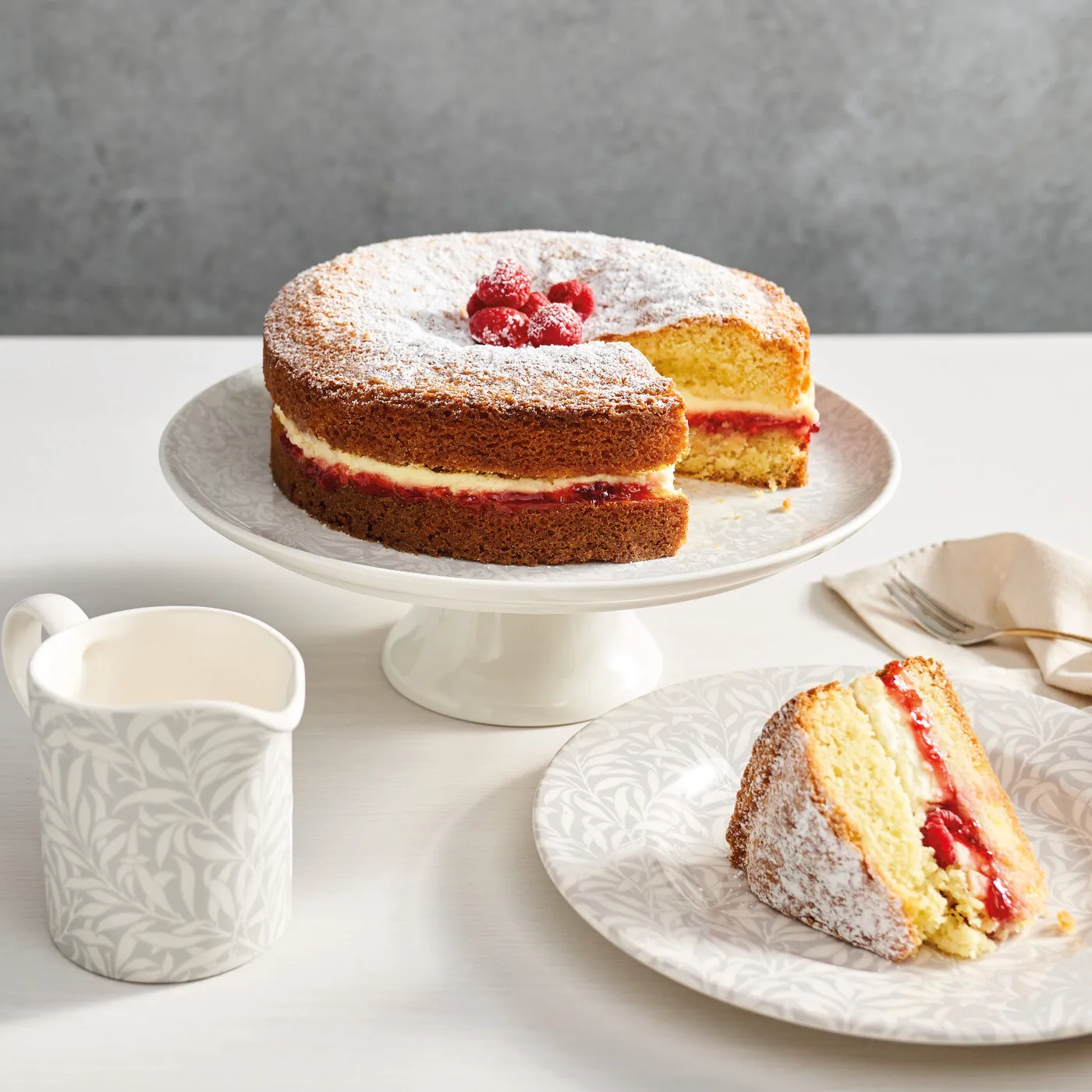 Willow Bough milk pitcher 28 cl, 灰色 Spode