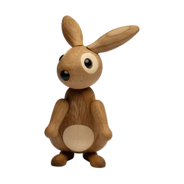 Bonnie 邦尼兔子装饰摆件 12.5cm - 橡木 - Spring Copenhagen