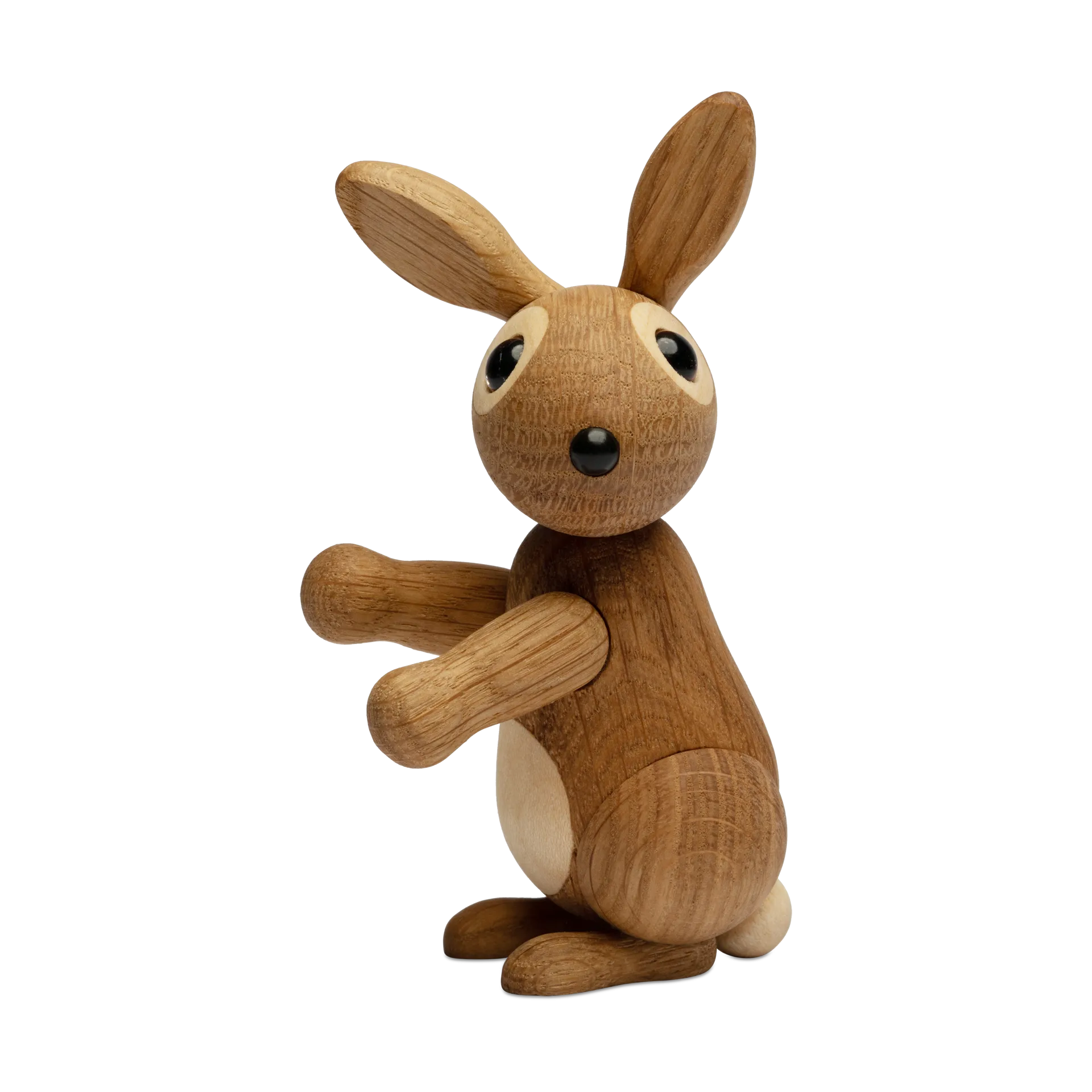 Bounce 弹跳兔子装饰摆件 9.5cm, 橡木 Spring Copenhagen