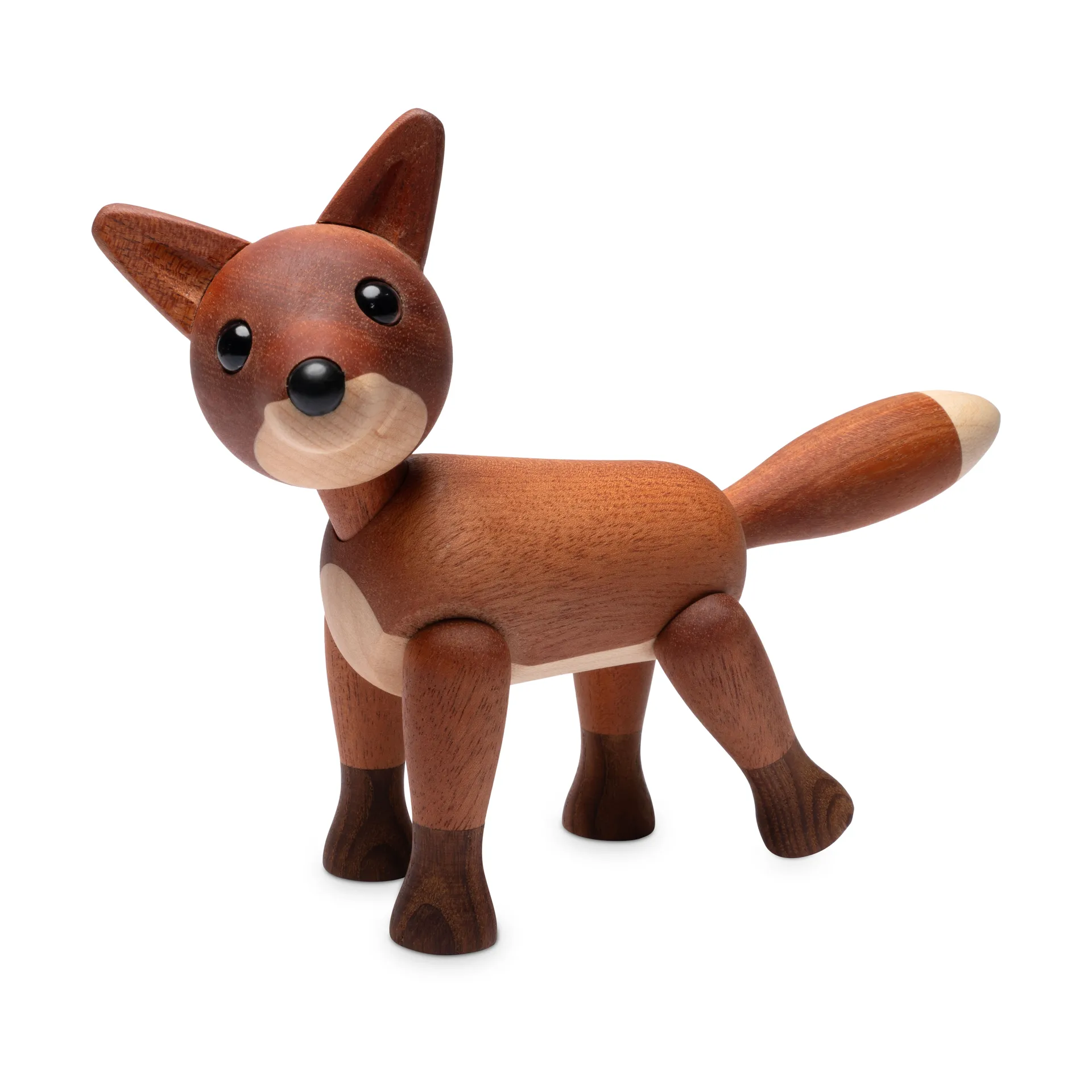 Foxy fox 装饰 12 cm, Mahogany Spring Copenhagen