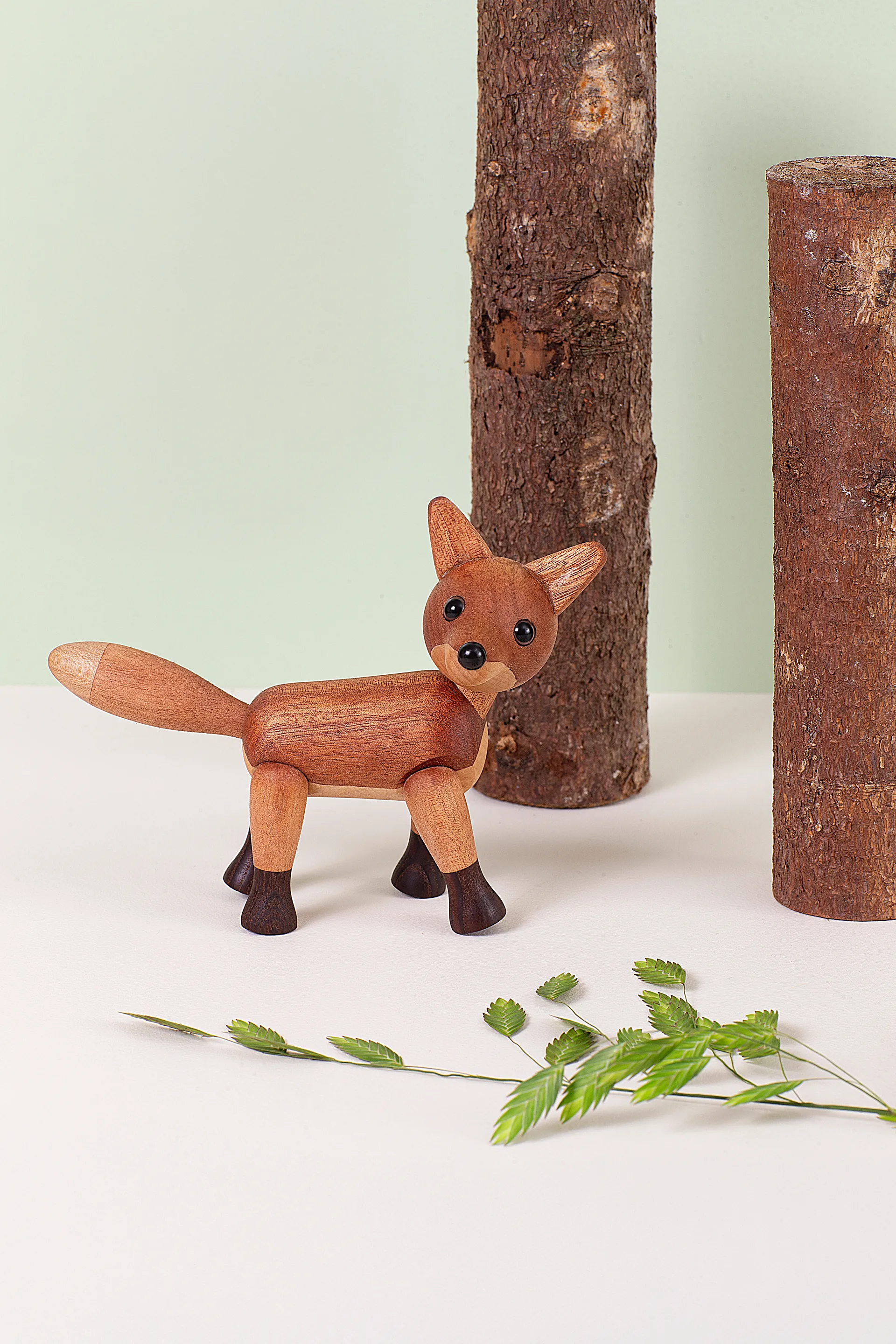 Foxy fox 装饰 12 cm, Mahogany Spring Copenhagen