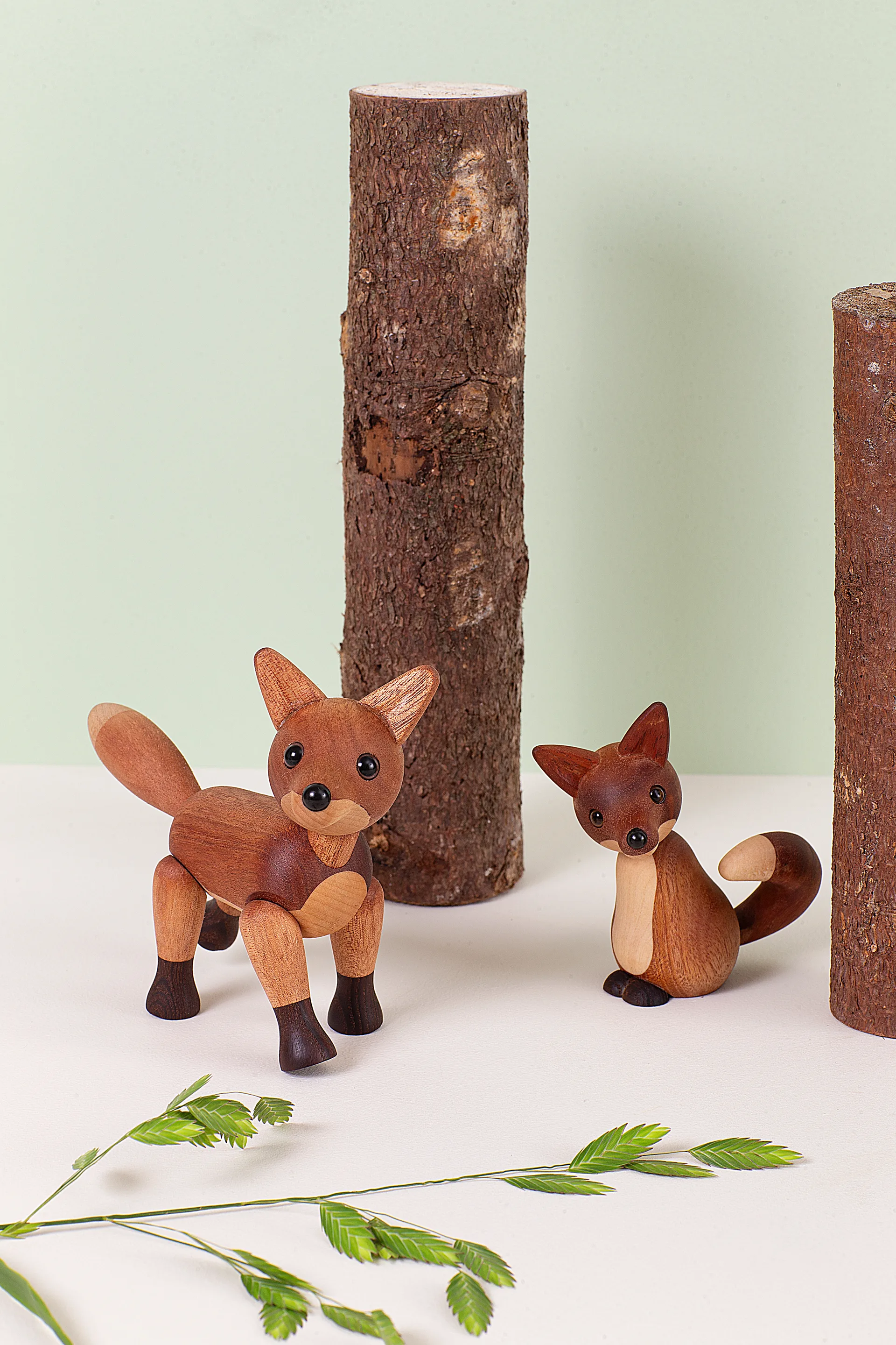 Foxy fox 装饰 12 cm, Mahogany Spring Copenhagen