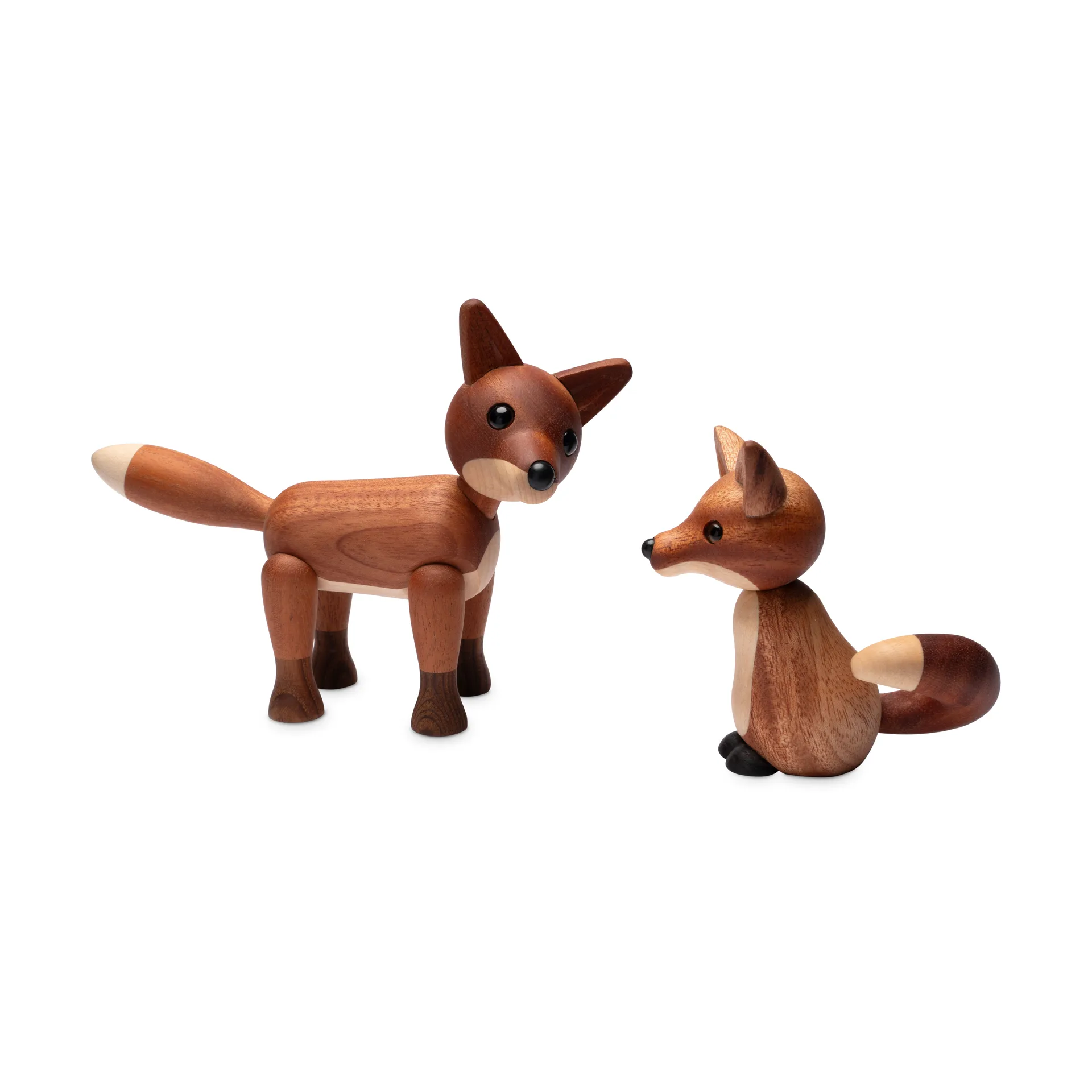 Foxy fox 装饰 12 cm, Mahogany Spring Copenhagen