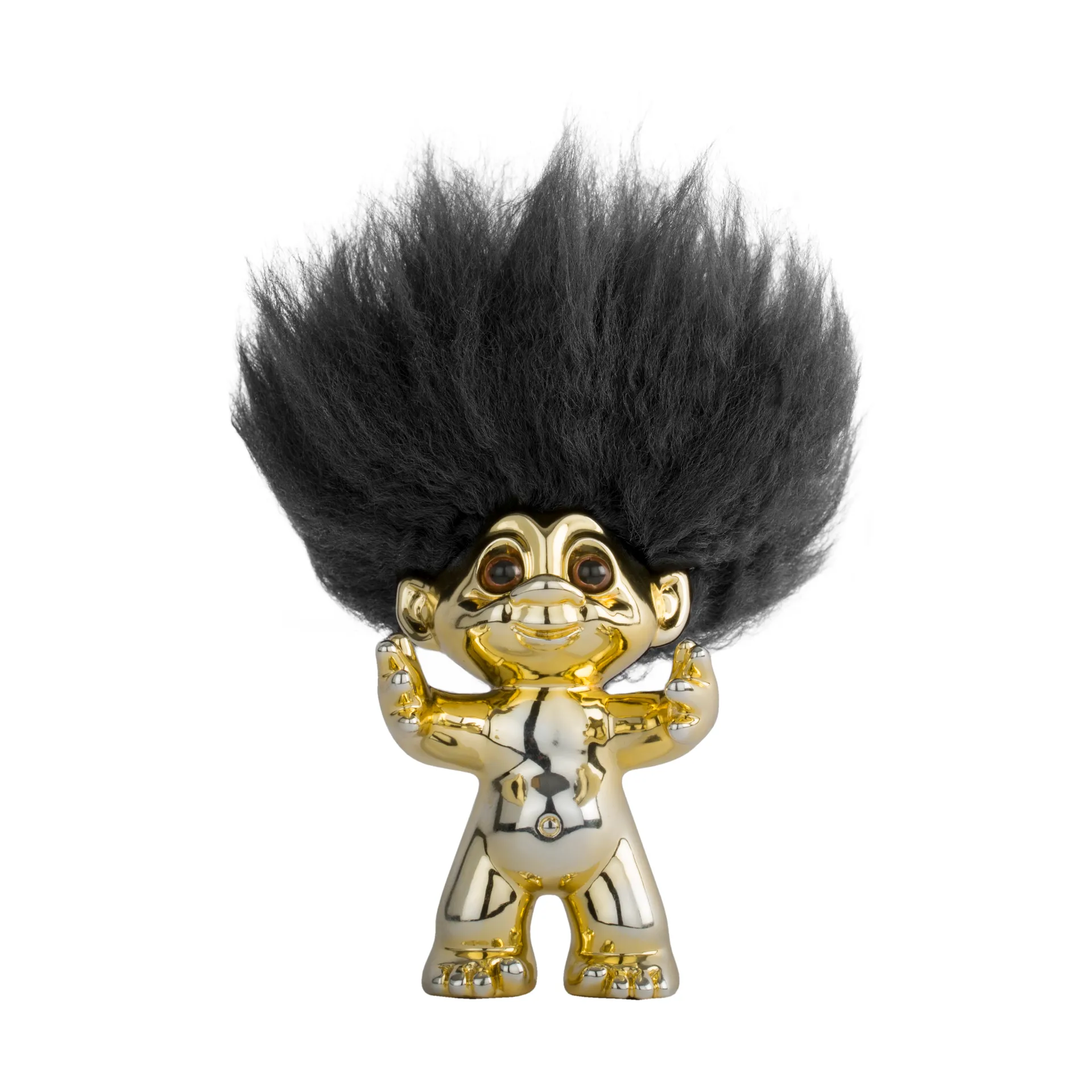 Good Luck Troll 9 cm, 黄铜 Spring Copenhagen