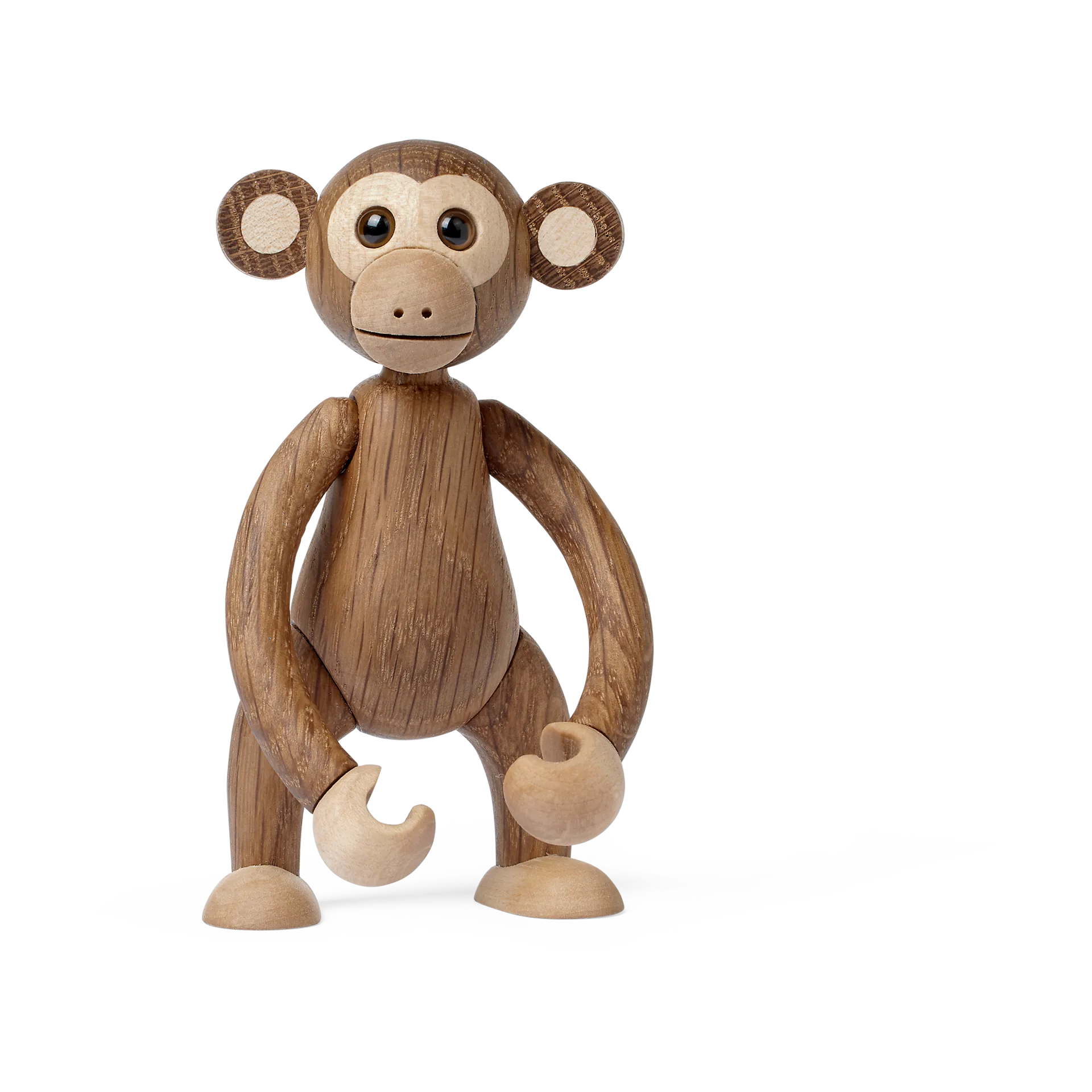 Jolly Monkey 欢乐猴子装饰摆件 11cm, 橡木 Spring Copenhagen