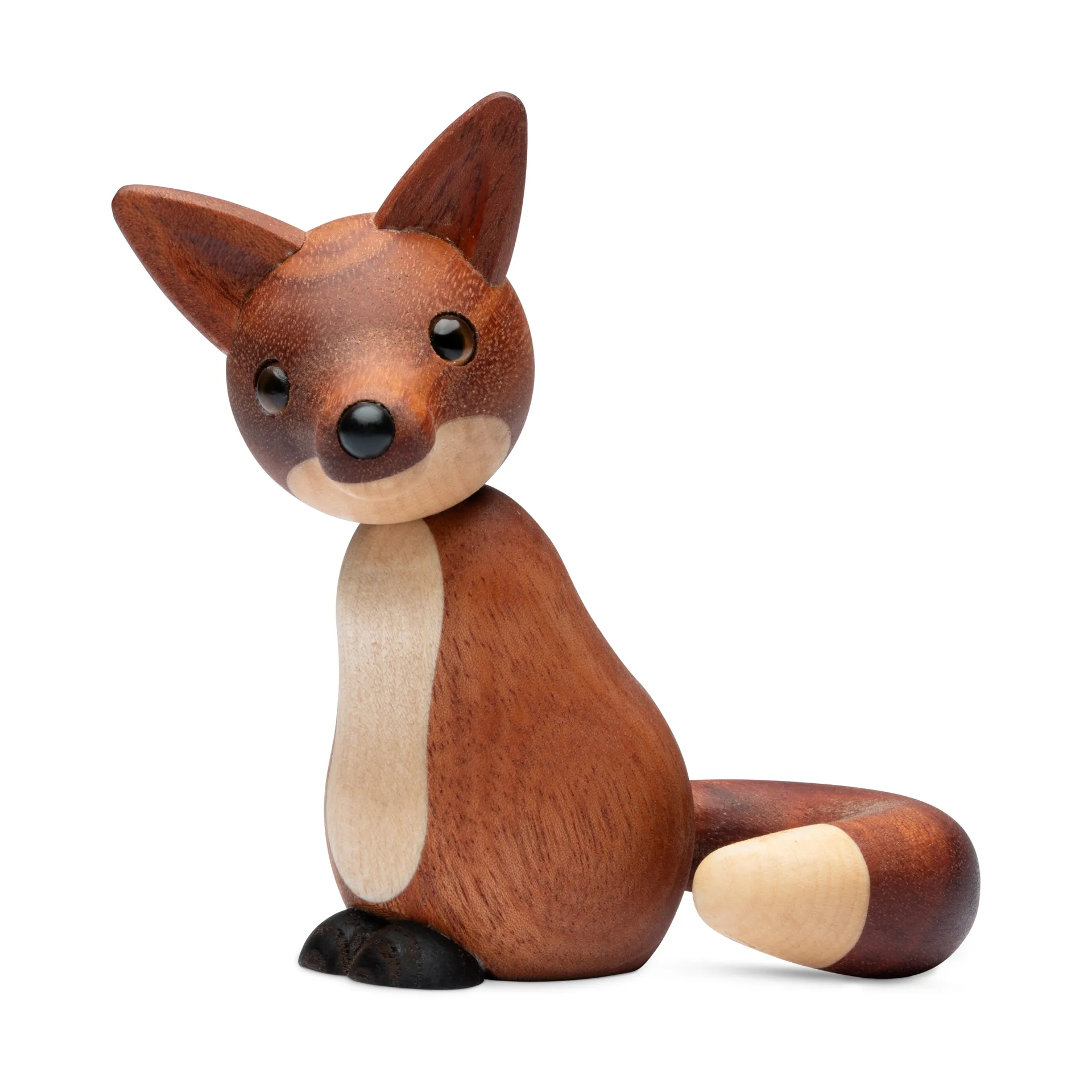 Roxy fox 装饰 10 cm, Mahogany Spring Copenhagen