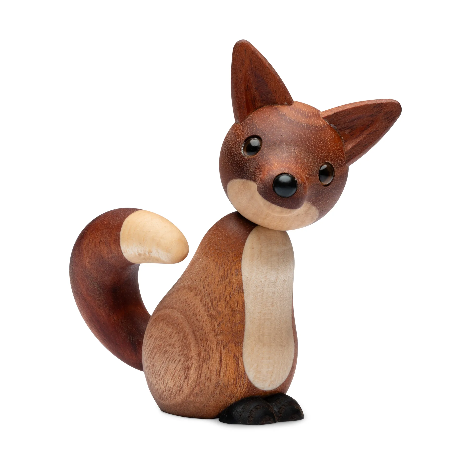 Roxy fox 装饰 10 cm, Mahogany Spring Copenhagen