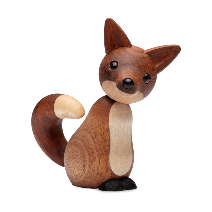 Roxy fox 装饰 10 cm, Mahogany Spring Copenhagen