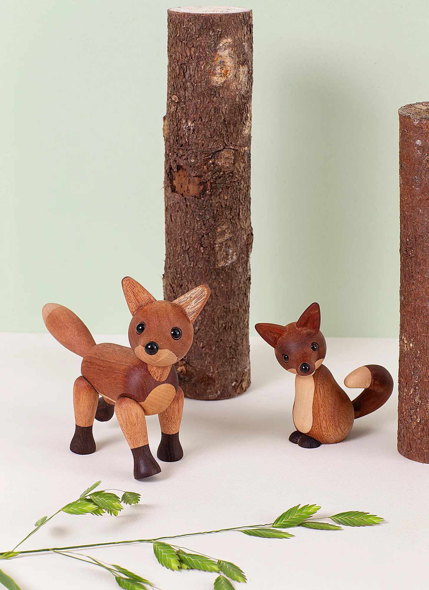 Roxy fox 装饰 10 cm, Mahogany Spring Copenhagen