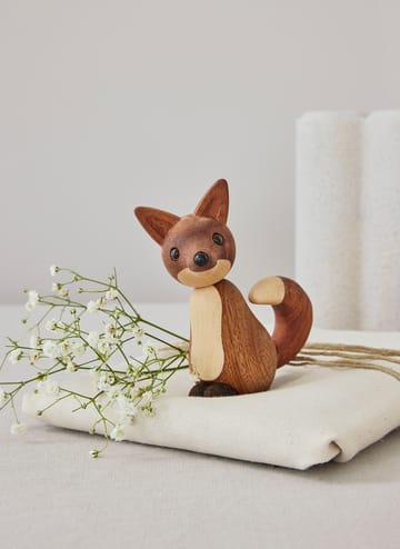 Roxy fox 装饰 10 cm - Mahogany - Spring Copenhagen