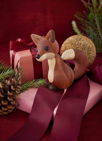 Roxy fox 装饰 10 cm - Mahogany - Spring Copenhagen