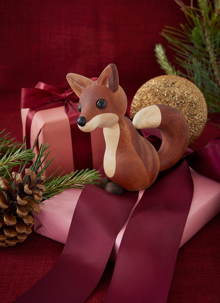 Roxy fox 装饰 10 cm, Mahogany Spring Copenhagen