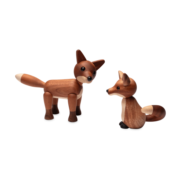 Roxy fox 装饰 10 cm, Mahogany Spring Copenhagen