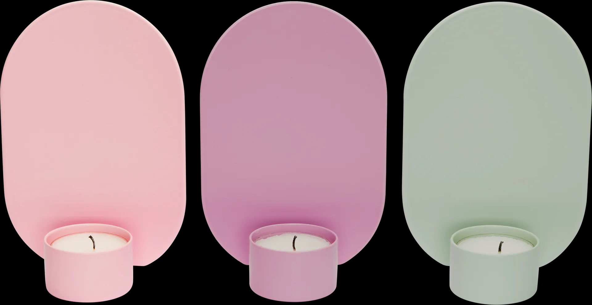 Silhouettes 烛台 13.5 cm, 粉色 Spring Copenhagen