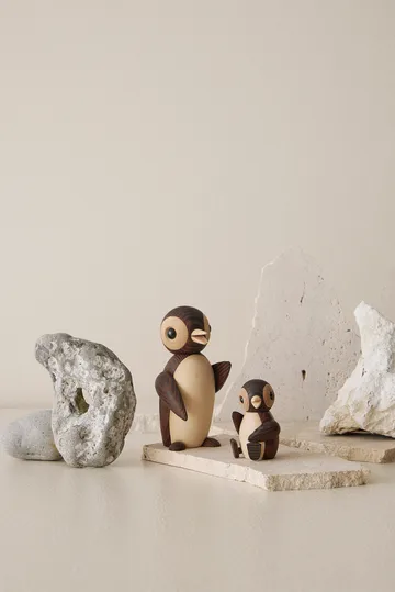Snow Penguin 雪企鹅幼崽装饰摆件 7cm - 棕色 - Spring Copenhagen