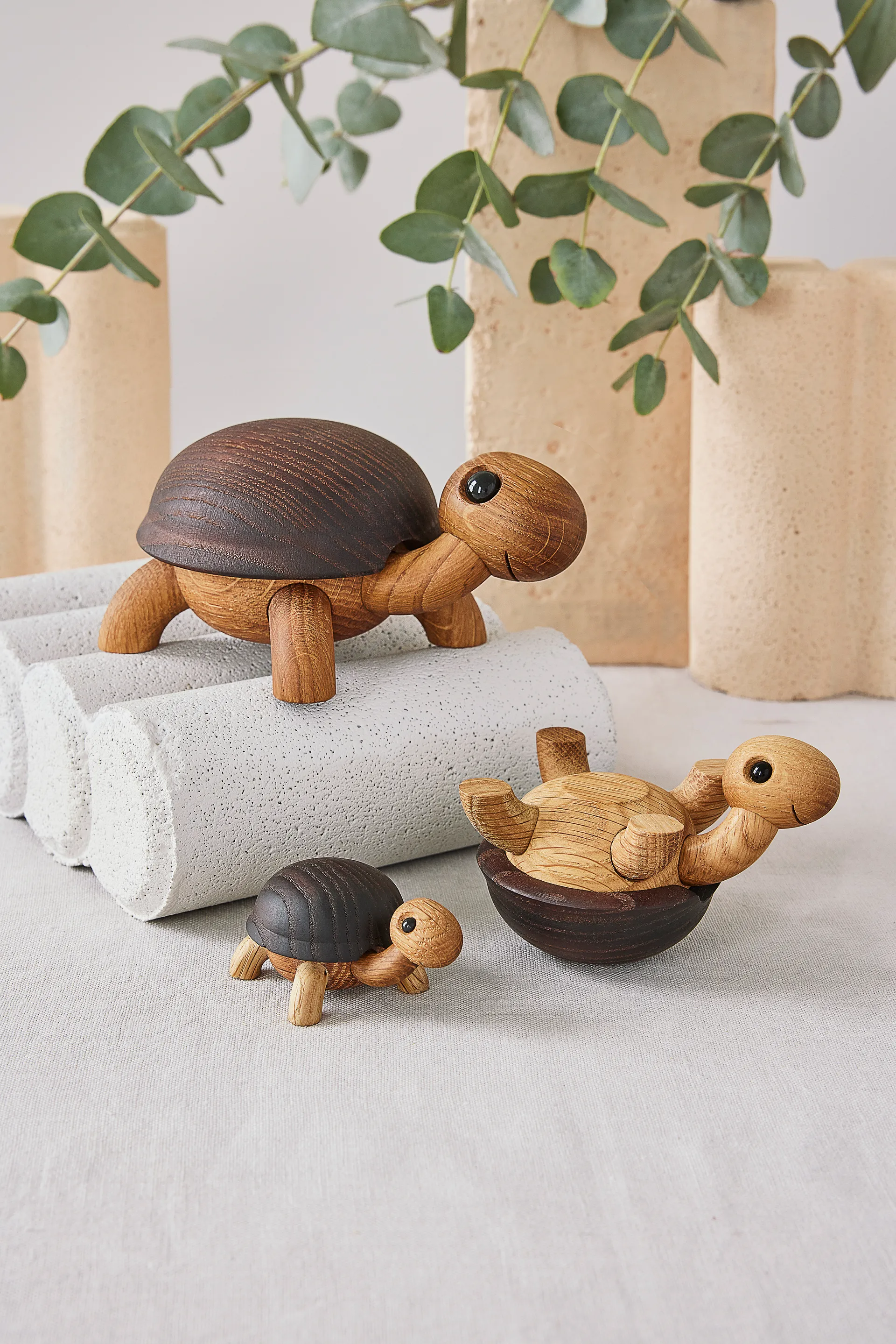 Sporty Turtle 动感海龟婴儿房装饰 3.5cm, 橡木 Spring Copenhagen
