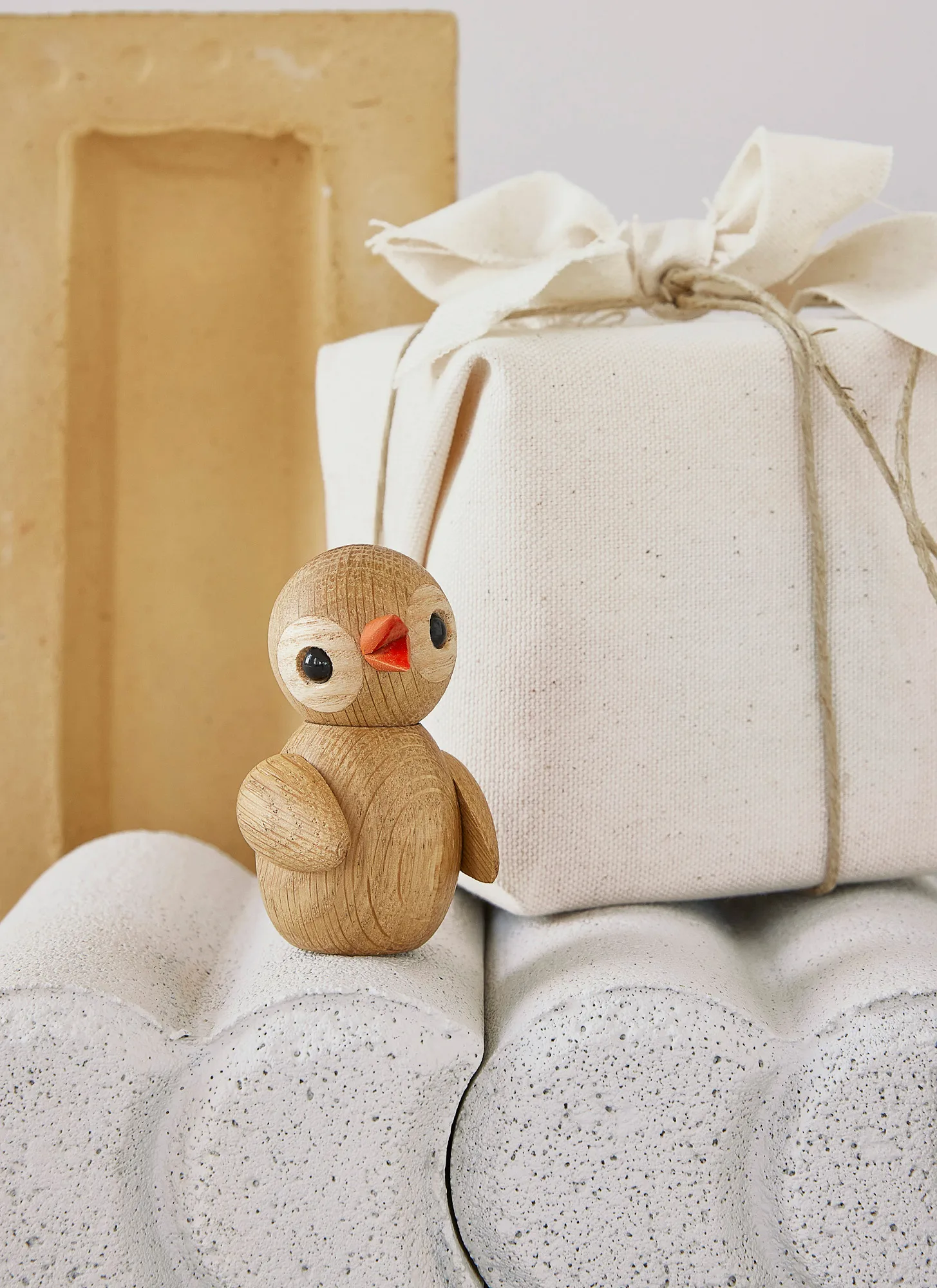 Spring Birds 装饰 6.5 cm, Jokey, 自然木色 Spring Copenhagen