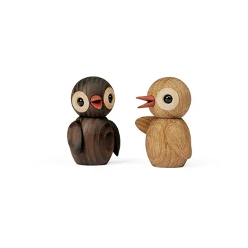 Spring Birds 装饰 6.5 cm - Trendy, Thermo 白蜡木 - Spring Copenhagen