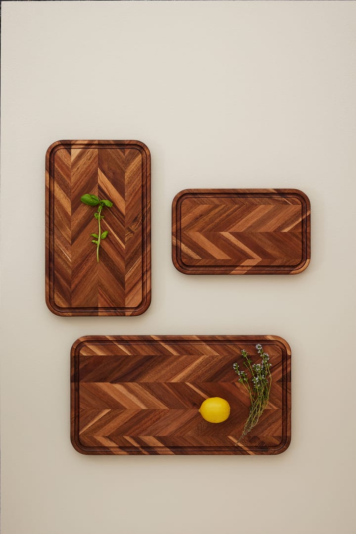 Spring chopping board acacia, 小, 19.5x31.5 cm Spring Copenhagen