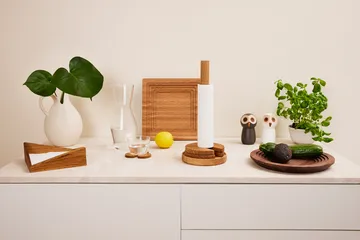 Stack 简约厨房纸巾架 - 橡木 - Spring Copenhagen