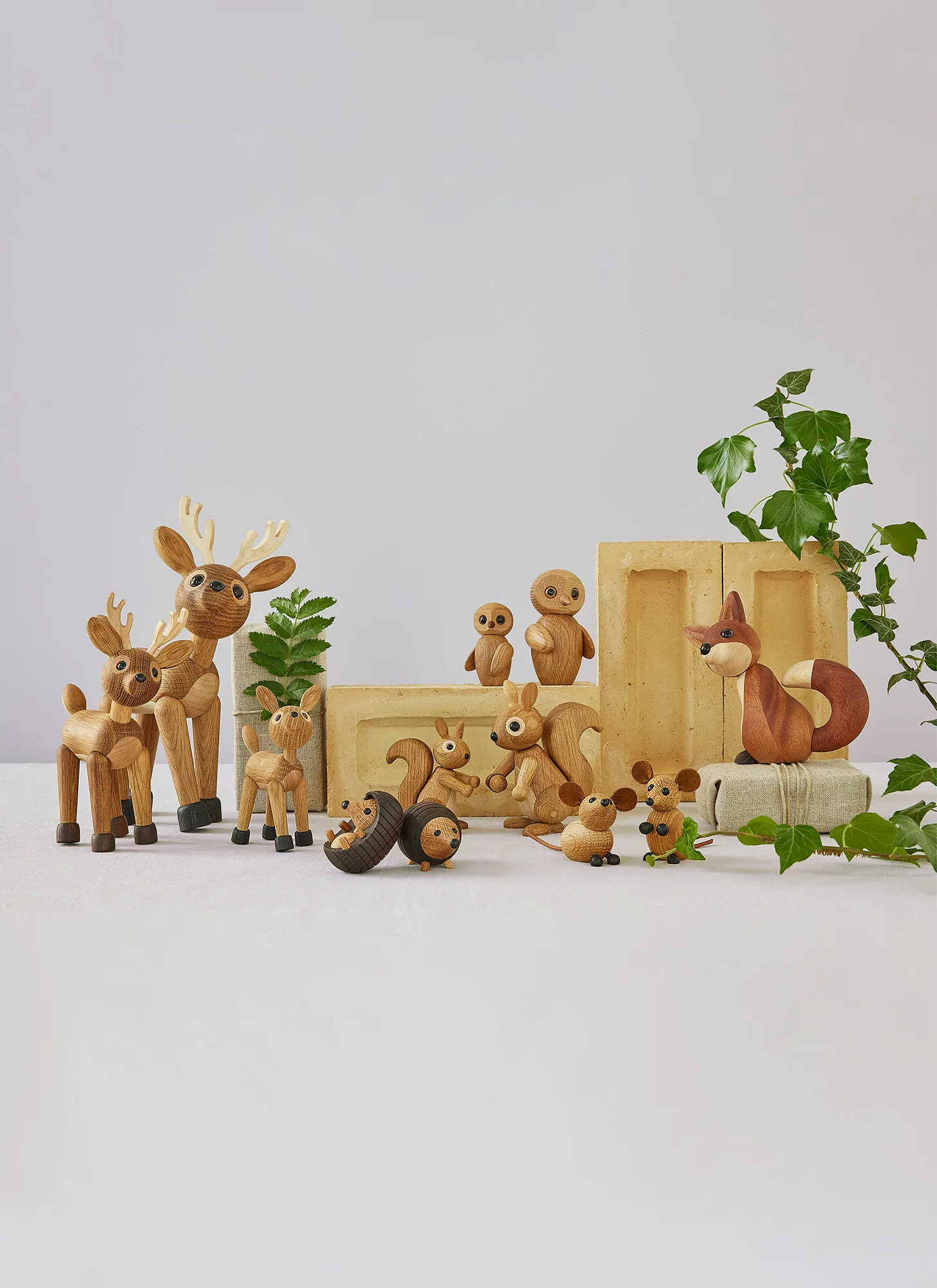 Stick hedgehog 装饰 4.5 cm, Thermo 白蜡木 Spring Copenhagen